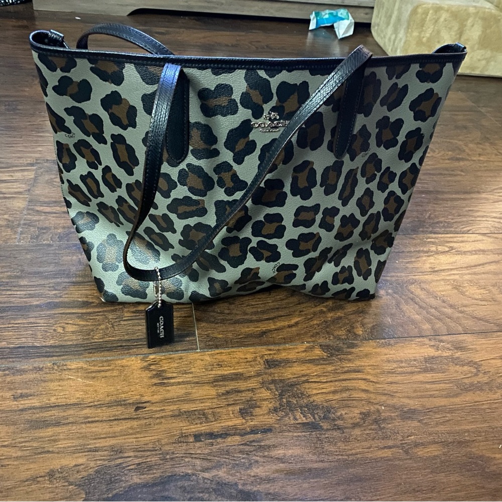 Coach Ocelot City Tote Bag